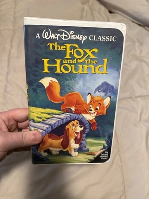 The Fox and the Hound VHS Disney Clamshell Black Diamond Good Condition - Image 1 of 4