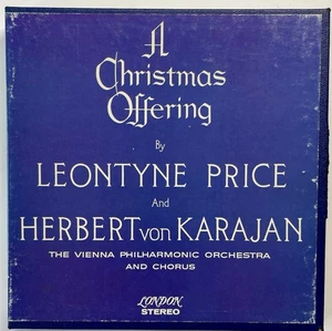“A CHRISTMAS OFFERING” / LEONTYNE PRICE • Von Karajan • London 7½ ips Reel Tape - Picture 1 of 5