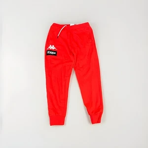 Kappa Jogginghose Herren S Rot Logo Jogger Fit Streetwear Freizeit Sporthose USA - Bild 1 von 4