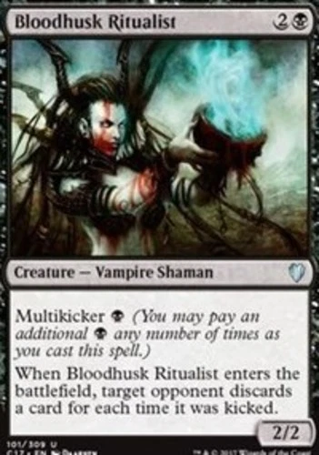 x1 Bloodhusk Ritualist - Commander 2017 - NM - MTG - Image 1 of 1