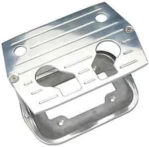 Trans Dapt 9324 Polished Billet Aluminum Battery Tray - Image 1 of 3