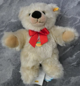 STEIFF Bär Bobby, mit Fahne und Knopf, 021817 ca. 30 cm - Bild 1 von 3