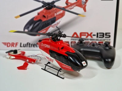 Amewi DRF AFX-135 PRO Rc Helikopter Brushless 6-Kanal Luftrettung Heli 25338 - Bild 1 von 4