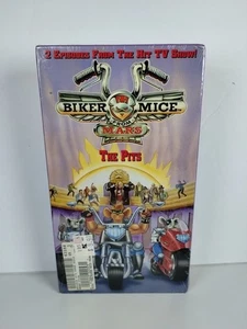 BIKER MICE FROM MARS: The Pits VHS Factory Sealed Animated 90's Cartoon  - Picture 1 of 7