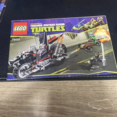 Lego Teenage Mutant Ninja Turtles 79101 Bicicleta Trituradora Manual de Instrucciones SOLO  Foto 1 de 2
