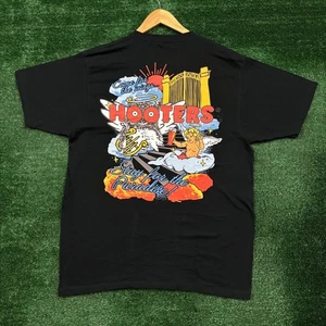 T-shirt Hooters Come for the Wings Stay For The Paradise taglia 2x - Foto 1 di 4