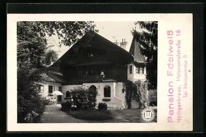 Heiligenkreuz, Pension Edelweiß, Ansichtskarte  - Picture 1 of 2