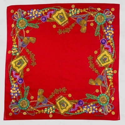 Pañuelo Trussardi vintage pañuelo pañuelo pañuelo cuadrado de bolsillo Foto 1 de 4