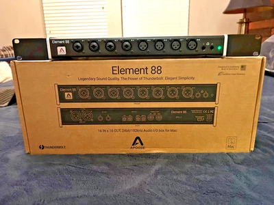 Apogee Element 88 16x16 inch Thunderbolt Audio Interface in Box! - Image 1 of 4