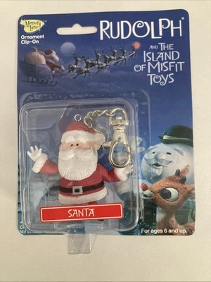 2000 Memory Lane Santa Claus Clip-on The Island Of Misfit Toys Ornament NIB - Image 1 of 4