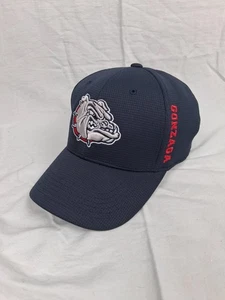 Gonzaga Bulldogs Cap Hat Flexfit Embroidered Patch NCAA Blue Large To XL - Picture 1 of 11