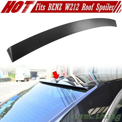 USA Fit FOR MERCEDES BENZ E-Class W212 Roof Window Spoiler E220 E400 OE Sedan - Image 1 of 4