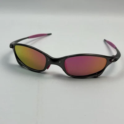 Oakley X-Metal Juliet Sunglasses Pink Lenses & Shocks Grey Frames Women's Polari - Image 1 of 4