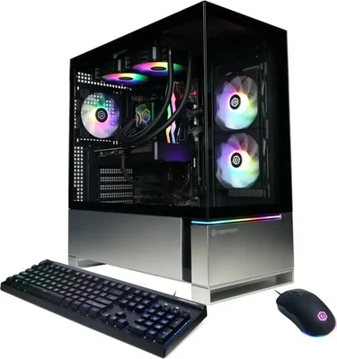 CyberPowerPC Gamer Supreme Liquid Cool Gaming Desktop AMD Ryzen 7 16GB/2TB SSD - Image 1 of 4