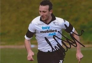 DERBY: LEE NAYLOR SIGNED 6x4 ACTION PHOTO+COA - Picture 1 of 1