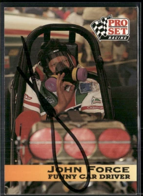 John Force Signed 1992 Pro Set IP Auto #35 - Image 1 of 2