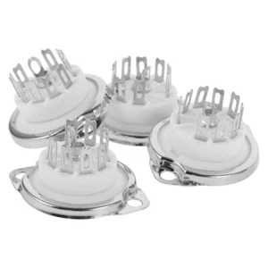 4 Pezzi Presa Elettronica Porta Tubo per Amplificatore Audio Mini Attacco Aspirazione - Foto 1 di 12