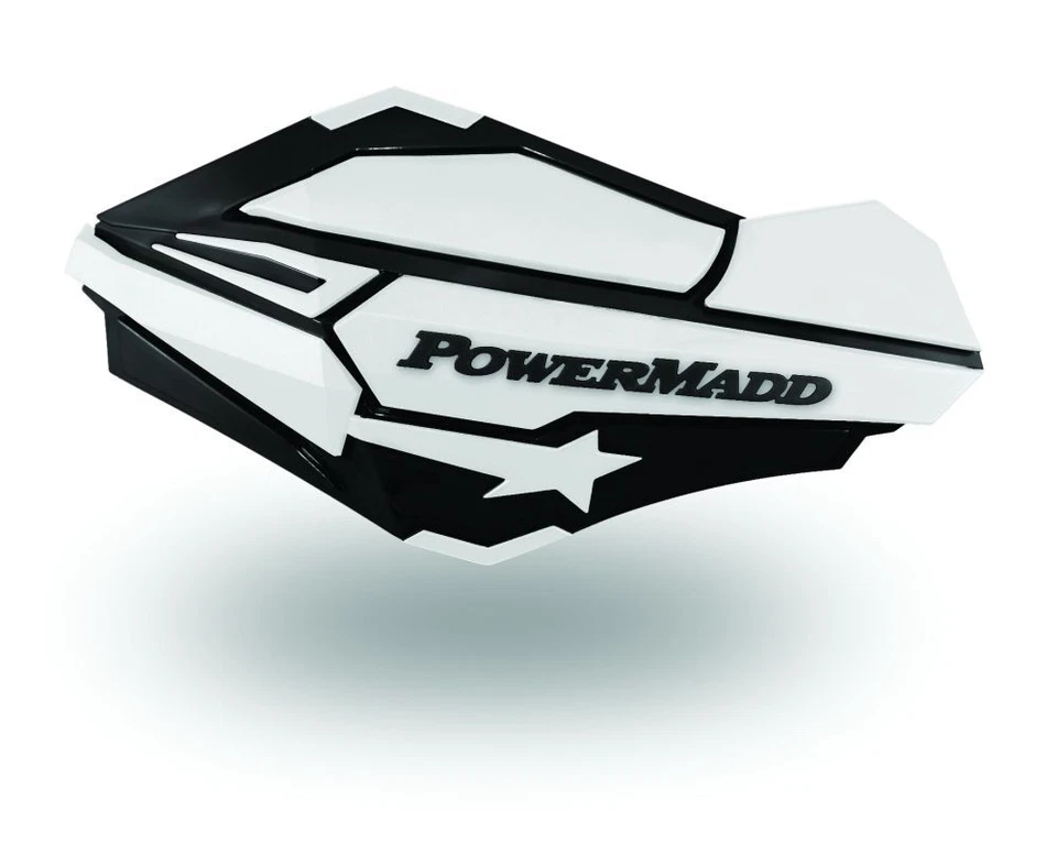 Kit de guardamanos Powermadd Sentinel Series para moto Honda (negro/blanco) 34428 Foto 1 de 1