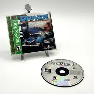 Driver PS1 Greatest Hits (Sony PlayStation, 2001) komplett in OVP Handbuch getestet - Bild 1 von 7
