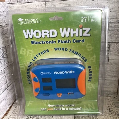 Word Whiz Electronic Flash Card by Learning Resources (LER6964) - Image 1 of 3
