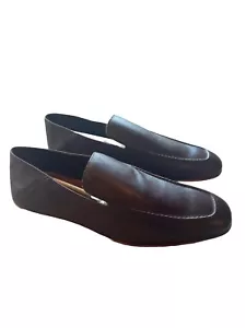 The Men's Store Bloomingdale's Men's 12 Last Push Down Apron Toe Loafers Brown - Picture 1 of 7