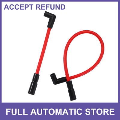 2 piezas 10,4 mm 10 mm cable bujía motocicleta personalizado para Harley Davidson goma Foto 1 de 4