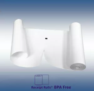 8,5"" x 11"" Brother Pocket Jet LB3663 Thermo 100 HW Blätter mit Perforation 6/Rollen - Bild 1 von 4