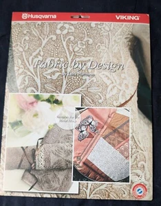 Husqvarna Viking Fabric by Design Lena Mattsson Embroidery Designs New Sealed - Picture 1 of 2