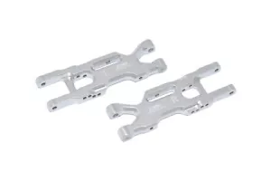 TEAM LOSI MINI-T 2.0 GPM BRACCI POSTERIORI IN ALLUMINIO ARGENTO LM056-S - Foto 1 di 2