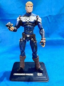 Marvel Universe Series 3 #021 Commander Steve Rogers 1/18 3.75”