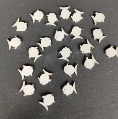 Streuartikel*Deko*Basteln*Tischdeko*Holzfische*Fische*Holz*ca.96 Stk - Bild 1 von 4