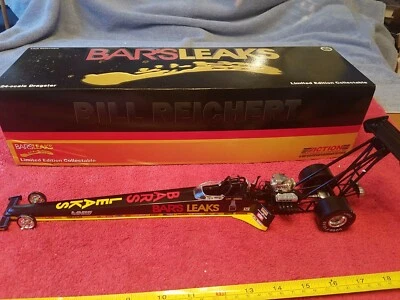1995 Action BILL REICHERT Bars Leaks NHRA Top Fuel Dragster 1/24 Scale Diecast  - Image 1 of 4