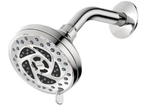 MOEN 5-Spray 4.6 in. Single Wall Mount Low Flow Adjustable Shower Head Chrome - Picture 1 of 2