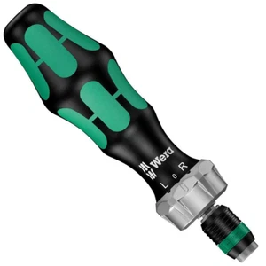 Wera 051461 Kraftform Kompakt 816 RA Ratchet 1/4" Bit Holder Screwdriver Handle - Picture 1 of 8