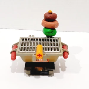 Food Fighters BBQ Bomber Vintage Evil Assault Vehicle 1988 Mattel quasi completo - Foto 1 di 8