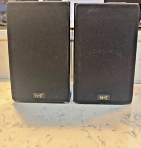 NHT diffusori da libreria COPPIA modello Super Zero A450 pianoforte nero set 2 made in USA - Foto 1 di 10