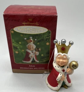 Hallmark 2000 Keepsake "QUEEN MOM" Christmas Ornament Sculpted By Robert Chad - Picture 1 of 5