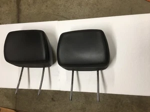 2008-2009 SUBARU LEGACY OUTBACK FRONT HEAD REST SET RH LH BLACK LEATHER D20 - Bild 1 von 11