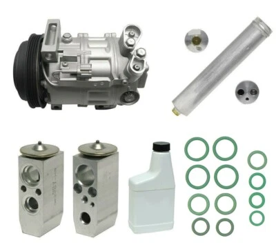 RYC Reman AC Compressor Kit FG665 W/ Valve Fits Infiniti M35 3.5L 2006 2007 2008 - Image 1 of 4