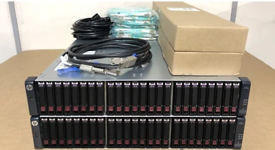HP MSA 2040 Dual 10GBit iSCSI & 16GB FC 24TB 12G SAS SAN Configuration - Image 1 of 2