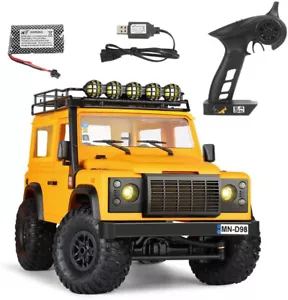 1/12 2.4G 4WD Rock Crawler Off-Road RC Truck Car Land Rover RTR Toys Models MN98 - Picture 1 of 6