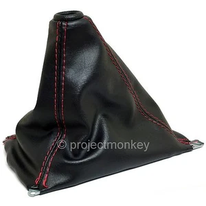 OEM Honda 94-01 Acura Integra DC2 Type R Red Stitch Shift Boot Shiftboot Genuine - Picture 1 of 1