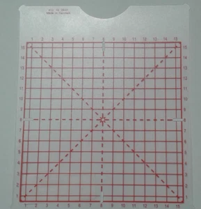 Template Texture  150x150mm  for Husqvarna Viking Embroidery  Hoop 413192901 - Picture 1 of 12