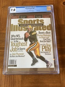 Brett Favre Sports Illustrated CGC 7.0 White Pages (Classic Cover) - Picture 1 of 3