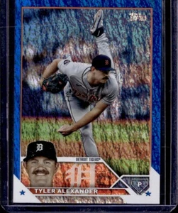 2023 Topps Update Series Blue Foil #US285 - Tyler Alexander [/999] - Picture 1 of 2