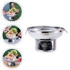 Stainless Steel Hot Pot Traditional Chinese Hot Pot Stockpot Portable Milk Tea