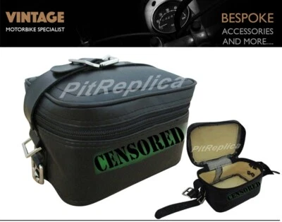 KAWASAKI KDX420-A1 1981 KDX450-B1 1982 ASIENTO TRASERO GUARDABARROS BOLSA DE HERRAMIENTAS [KOTR] Foto 1 de 4