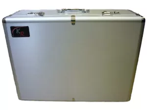 KR Multicase Triple Size Empty Silver Aluminium case AL3-S - Picture 1 of 1
