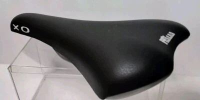 De colección 1998 SELLE ITALIA XO carretera montaña asiento asiento bicicleta rieles negro Foto 1 de 4