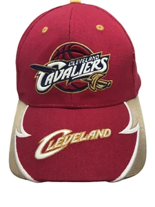 Cleveland Cavaliers Red and Gold NBA Basketball Adult  Strap back Baseball Cap - Picture 1 of 10